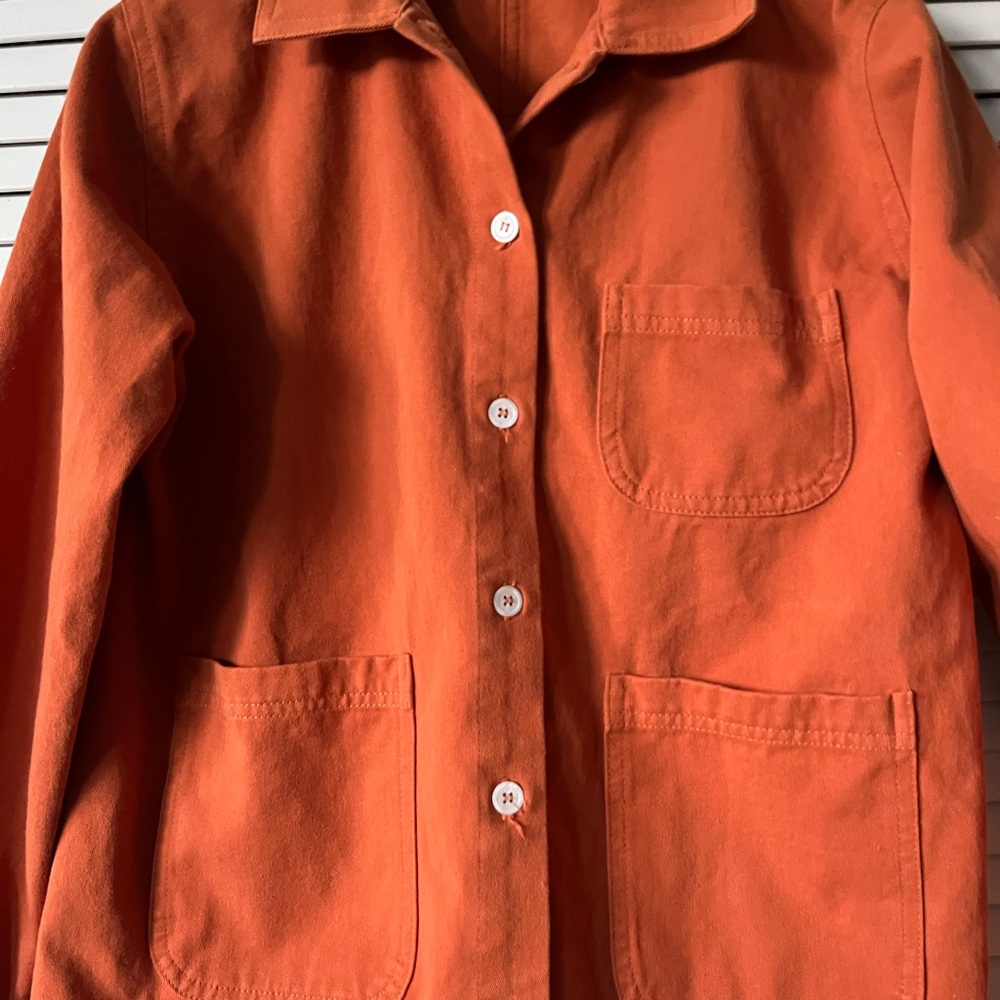 Big Bud Press Orange Work Jacket - Picture 5 of 9